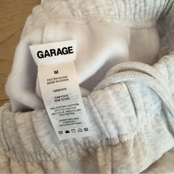 NWT 100091919 Garage ultra fleece bf jogger spring grey mix M - Picture 7 of 7